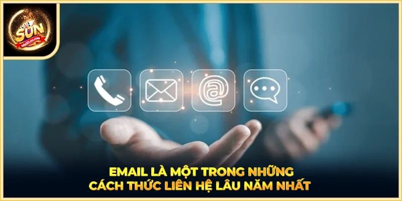 Email là một trong những cách thức liên hệ lâu năm nhất